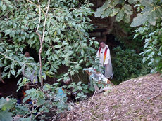 Wallfahrer aus Meschede besuchten die Fatima Grotte (Foto: Karl-Franz Thiede)